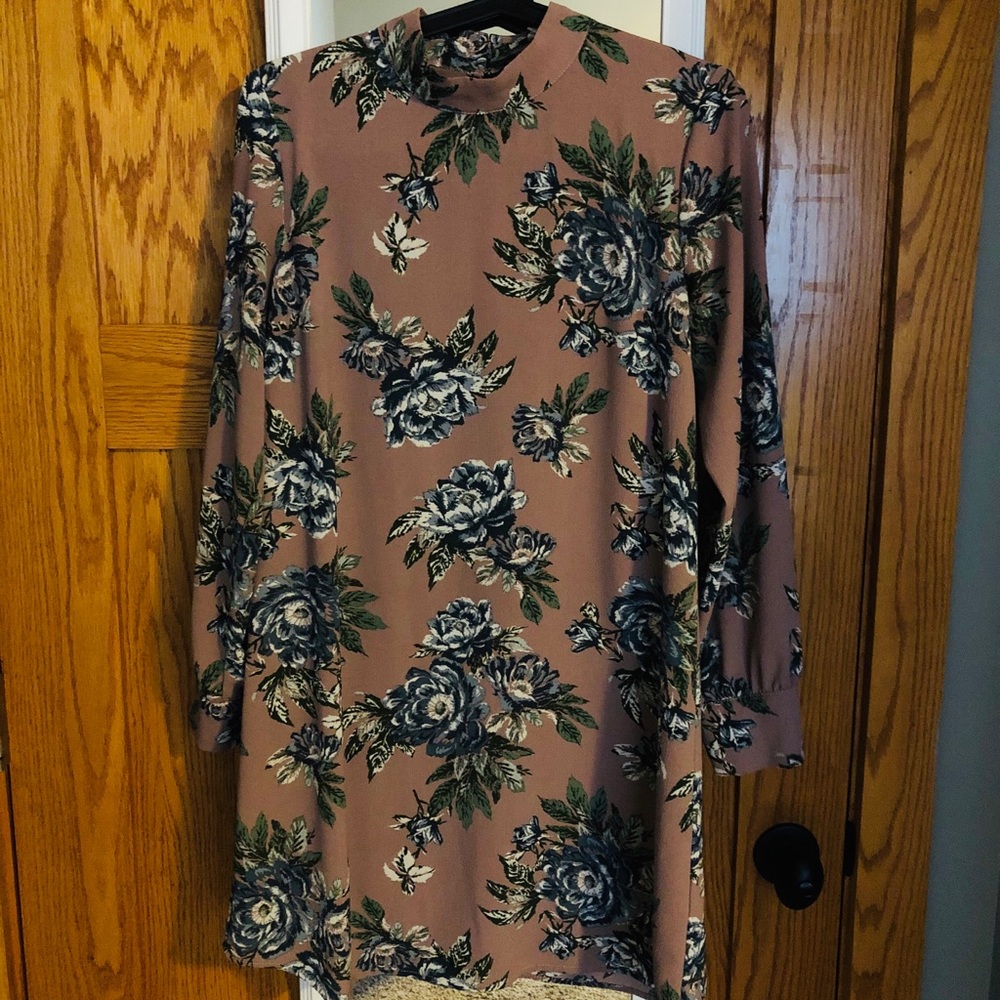 Violet Floral Dress 🥀